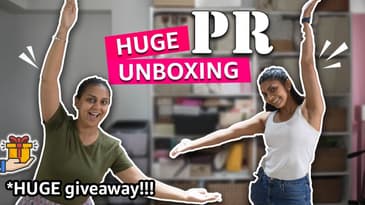 UNBOXING SO MUCH PR! + HUGE GIVEAWAY | Aanam C