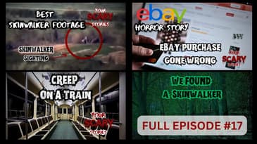 Your Scary Stories Episode #17: REAL VIDEO OF SKINWALKER, Creep on a Train, Ebay Purchase Gone Wrong