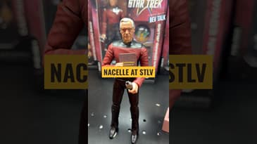 Preview of @Nacelle Company booth! Panel highlights coming soon! #fyp #STLV #startrek #podcast