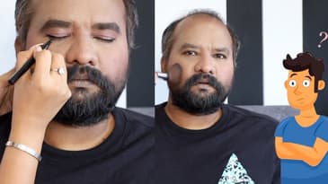 Doing My Husband's Makeup - FULL GLAM! (highly requested video!!)