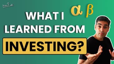 Real-life lessons I learnt from Stock Investing