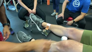 Tab Taping For Shin Splints | Dr. Chris Garcia