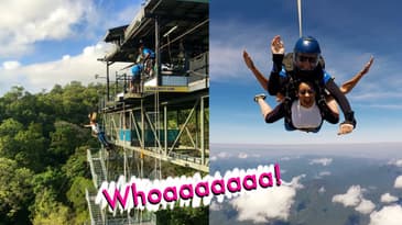VLOG | DID I REALLY GO BUNGEE JUMPING AND SKY DIVING?