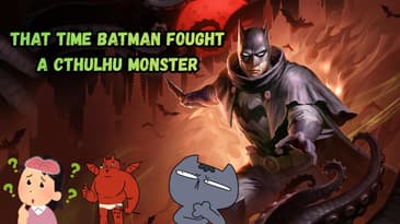 That Time Batman Fought A Cthulhu Monster