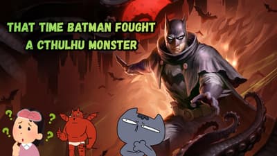 That Time Batman Fought A Cthulhu Monster