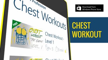 Chest Workout is available on Windows Store and Windows Phone Store