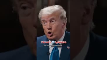 Donald Trump is a master at not answering questions #shorts