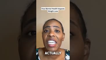 How Mental Health Impacts Weight Loss #youtubeshorts #fyp