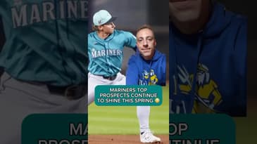 MARINERS TOP PROSPECTS ARE THRIVING || #shorts #baseball #seattlemariners #mariners #seattle #milb