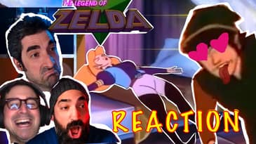 Gamers React to '80s Zelda Cartoon! Link's SHOCKING behaviour!