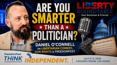 Are You Smarter Than a Politician? Daniel O'Connell on Libertarian Comedy, Gun Rights & FreedomFest