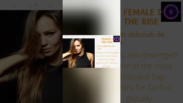 deborah de luca  | dj deborah de luca | Dj skyfire | women agenda