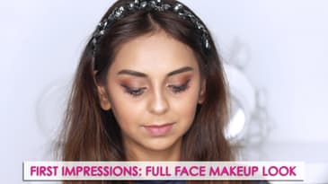 First Impressions Full Face Makeup Look | What When Wear