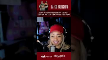 Deitrick Haddon is with DAFixx at 6am EST tomorrow | SXM 154 | #shorts