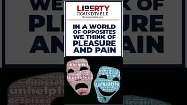 In a World of Opposites, We Think of Pleasure and Pain