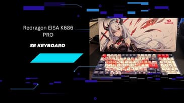 "Unleashing the Beast: Redragon EISA K686 PRO SE Keyboard in Action!"