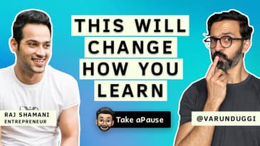 The Secret to Acquiring Knowledge | Varun Duggi | @rajshamani