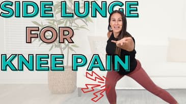 Side Lunge for Knee Pain