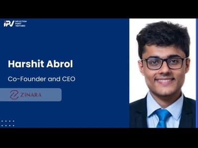 Harshit Abrol | Founder of Zinara | Journey with IPV