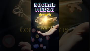 The Key to Social Media Growth: Consistency is Key! #shorts