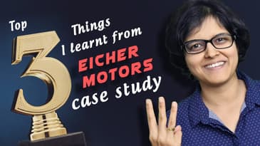 Eicher Motors Case Study | Top 3 takeaways Explained by CA Rachana Ranade