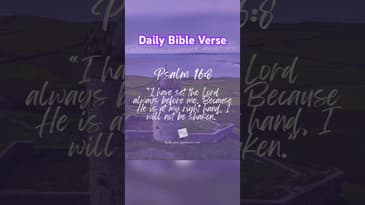 Daily Devotional - Psalm 16:8 - #inspirational #inspiration #bible