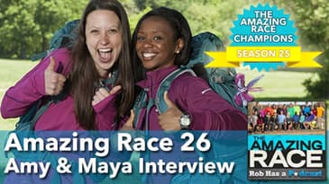 Amazing Race 26 Amy & Maya Interview LIVE | Monday, April 20, 2015