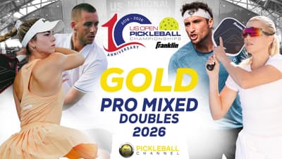 PRO Mixed Doubles GOLD from 2026 Franklin US Open Pickleball Championships