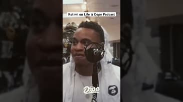 Rotimi the artist and Dre from #50cent ‘s POWER #LifeIsDope #podcast #theplug 🔌