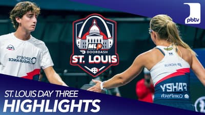 Major League Pickleball | St Louis - Day 3 Highlights