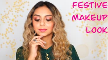 GIVEAWAY + FESTIVE MAKEUP LOOK | ONE BRAND TUTORIAL