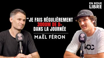 Maël FÉRON - Mégavalanche Up & Down I Monter à vélo au départ de la Méga et faire 4è de la course