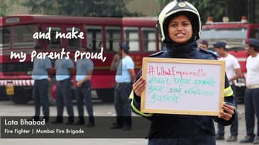 What Empowers Firewoman Lata Bhabad?