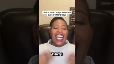 This Is How I Stay Consistent Even On Hard Days