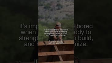 it's impossible to be bored when you... #longevity #motivation