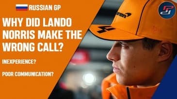 Why did Lando Norris not listen to the team at the 2021 Russian GP?