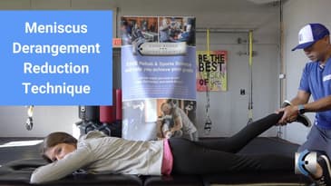 Knee Meniscus Derangement Technique - Fix Clicking Knees