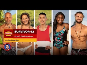 Survivor 42 Final 5 Exit Interviews Including the Season 42 Winner - May 26, 2022