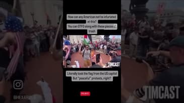 American flag burned at Capitol Building - Americans should not allow this 🇺🇸