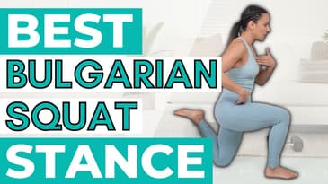 Set up your Bulgarian Squat!