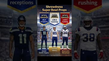 Shrewdness Super Bowl Power Parlay!And AI thinks Rhamondre is fat... #superbowl #sportsbetting #NFL