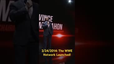 2/24/2014: The WWE Network launched! #wwe #wrestling #prowrestling #streaming