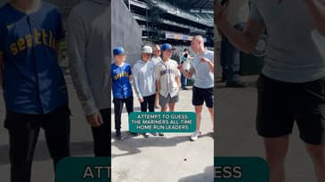 Guessing The Seattle Mariners TOP 10 LEADERS In Home Runs 🤯 #shorts #baseball #seattle #mariners