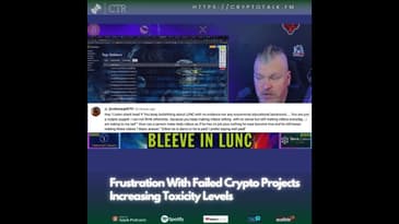 Frustration With Failed Crypto Projects Increasing Toxicity Levels