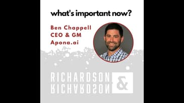 Ben Chappell WINs by focusing on one thing at a time.