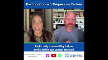The Importance of Purpose and Values