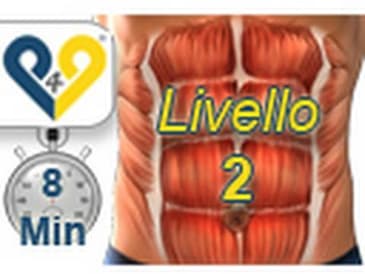 Addominali scolpiti in 8 minuti - LIVELLO 2