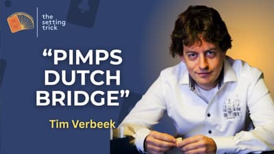 Tim Verbeek on 28 Years of Bridge, Catching Cheaters, and Learning to Lose
