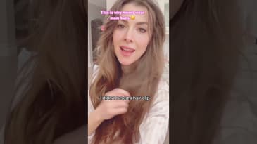 ￼ Moms wear buns for this result #mom #podcast #mombun #goodhair