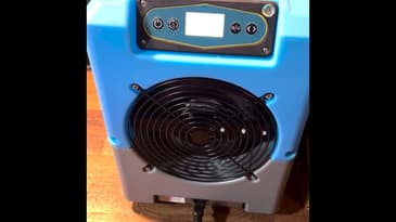 BlueDri DH 76 Compact Commercial Dehumidifier - It Is Loud!!